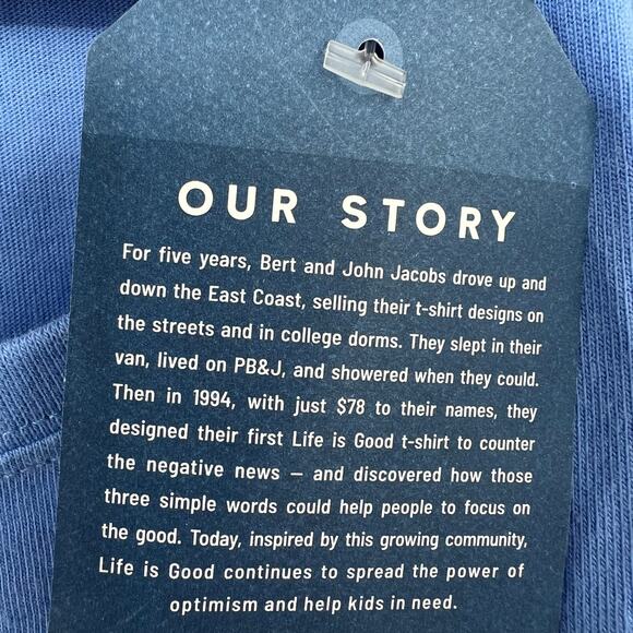 NEW Life is Good plus size The Coolest things are not things crusher t-shirt XXL - Picture 7 of 7